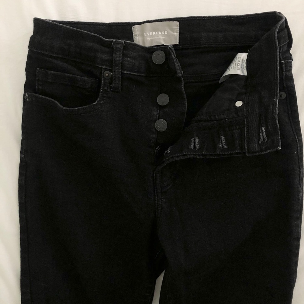 Everlane High Rise Straight Ankle Jean size 27